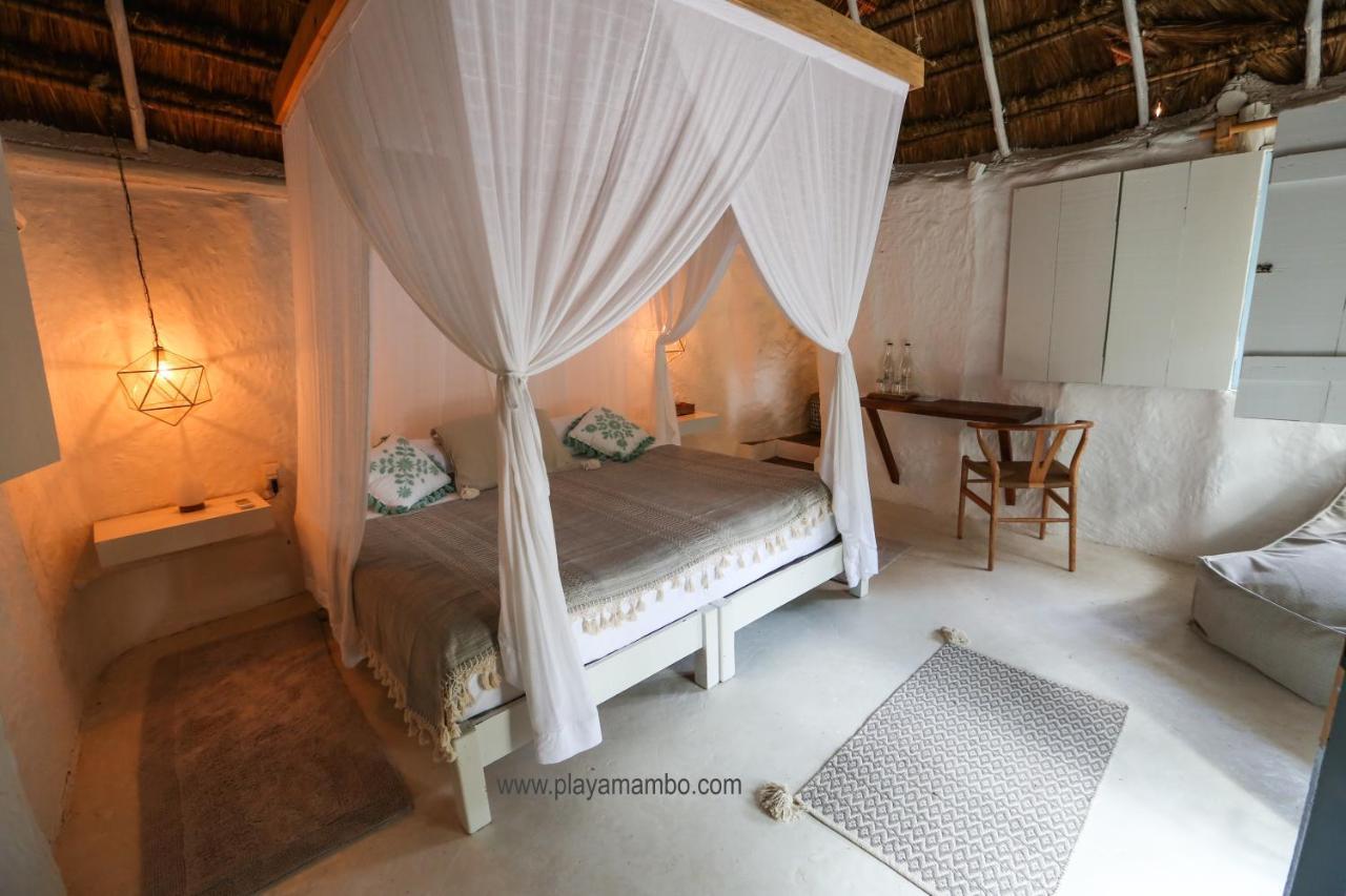 Playa Mambo Eco Cabanas Hotel Tulum Exterior foto