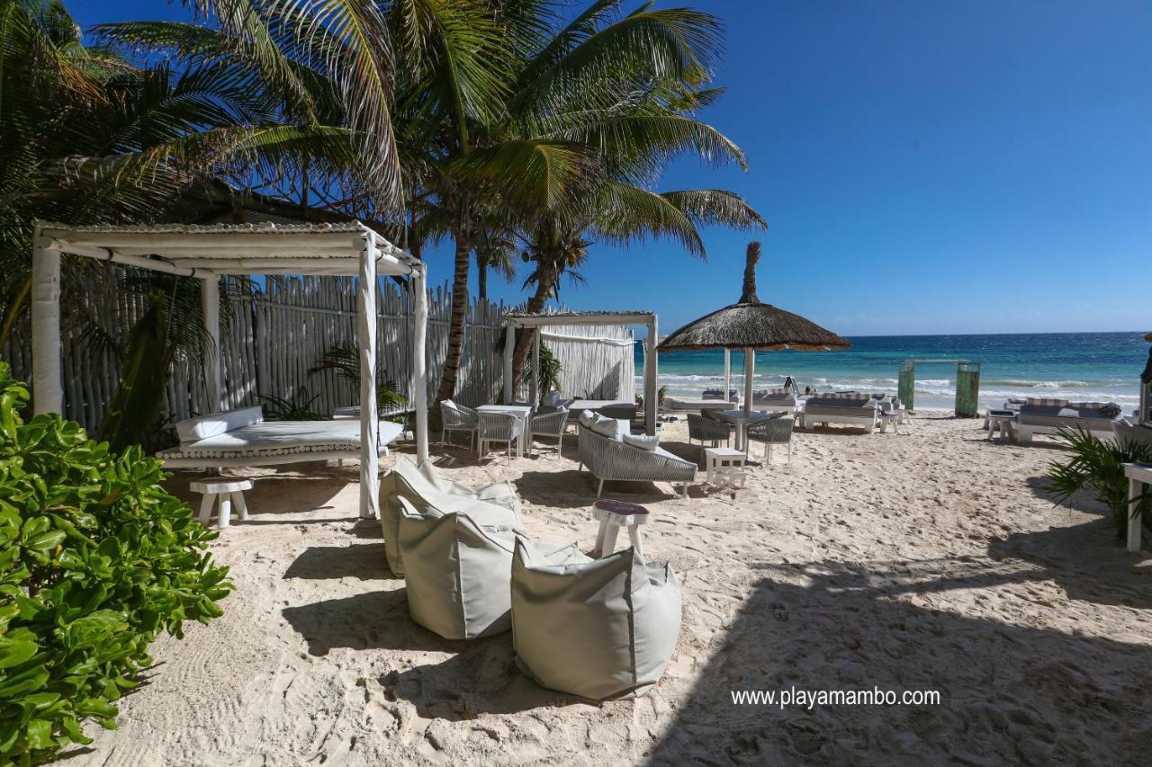 Playa Mambo Eco Cabanas Hotel Tulum Exterior foto