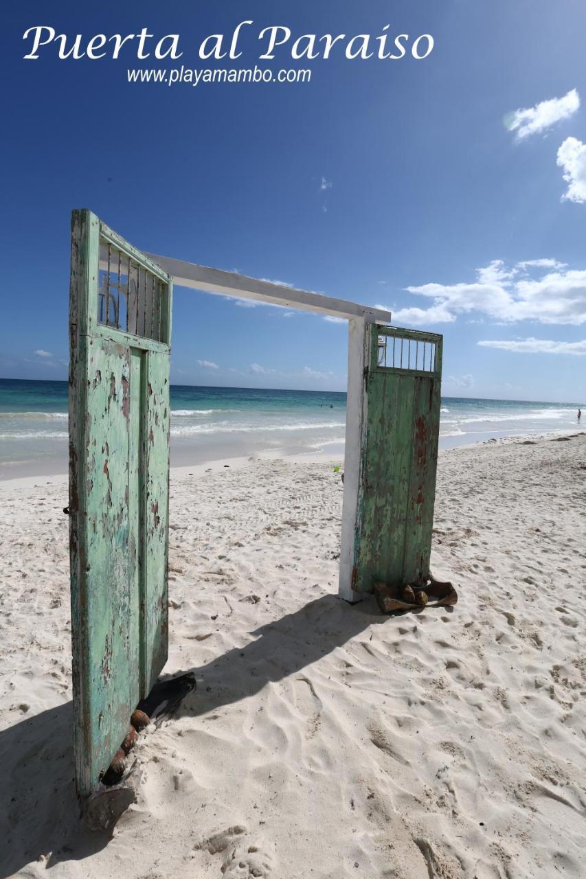Playa Mambo Eco Cabanas Hotel Tulum Exterior foto