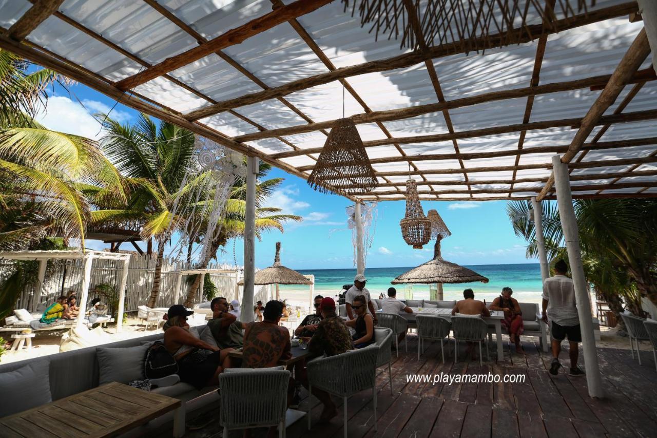 Playa Mambo Eco Cabanas Hotel Tulum Exterior foto