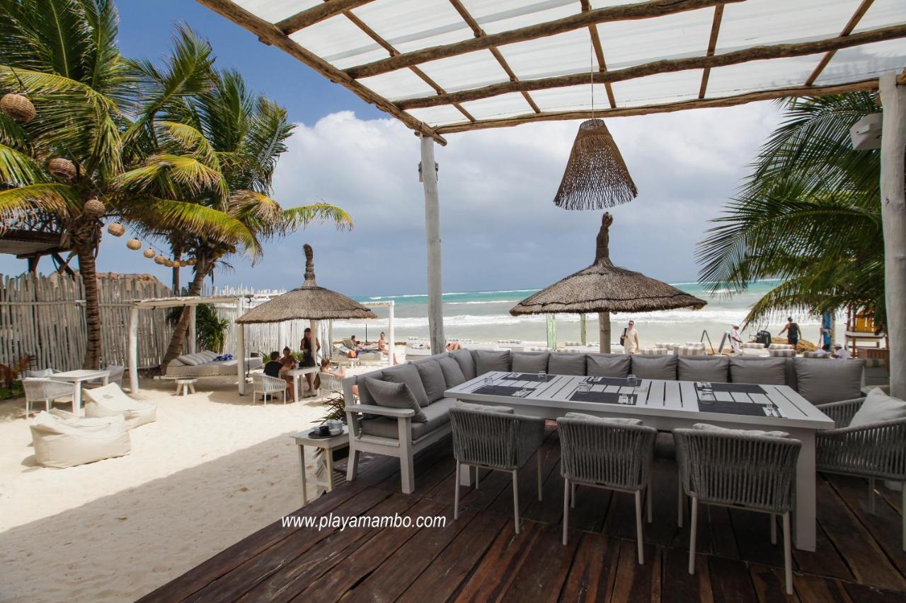 Playa Mambo Eco Cabanas Hotel Tulum Exterior foto